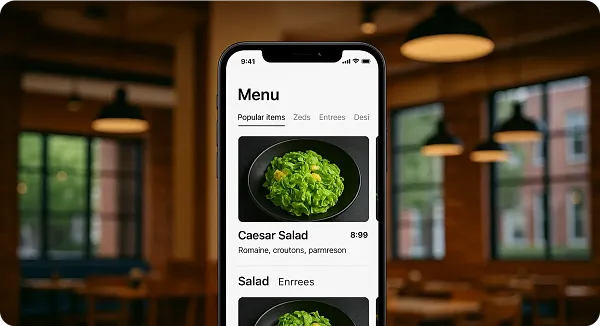 Food Ordering App business needs