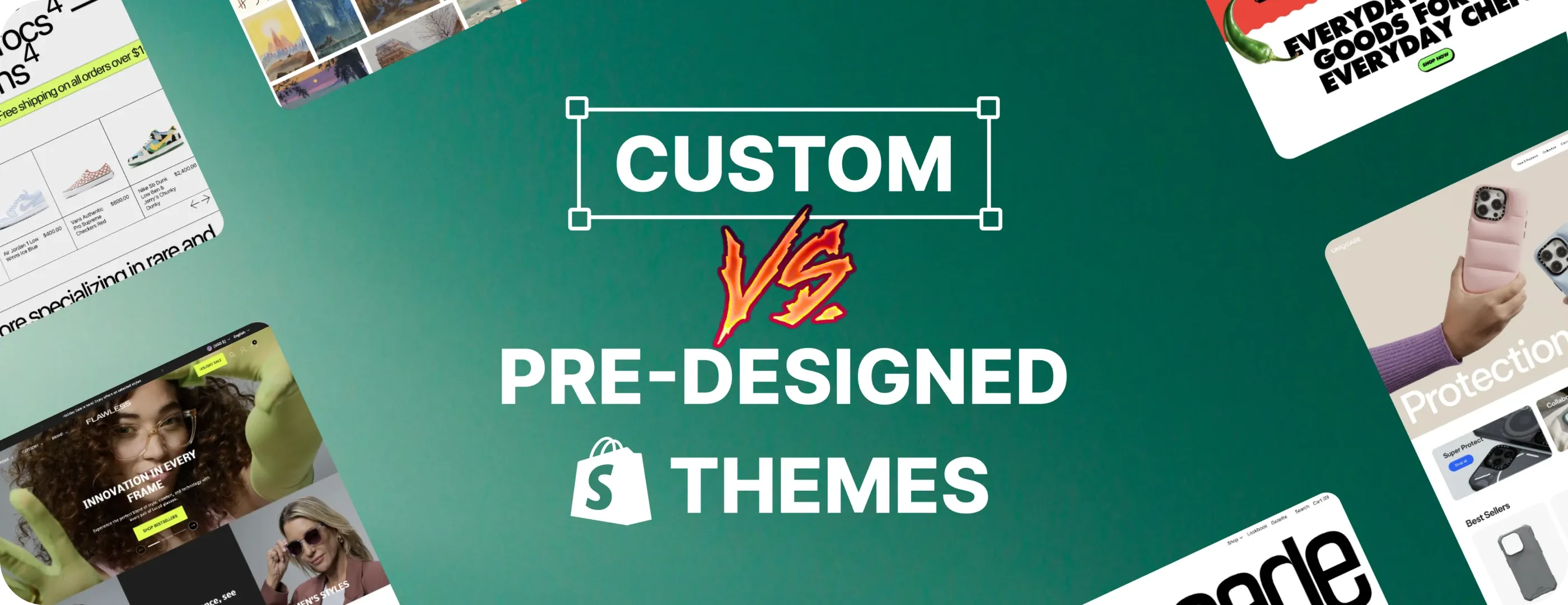 Custom vs. Pre-Built Shopify Themes: How to Choose the Right Fit for Your Store Custom vs. Pre-Built Shopify Themes: How to Choose the Right Fit for Your Store