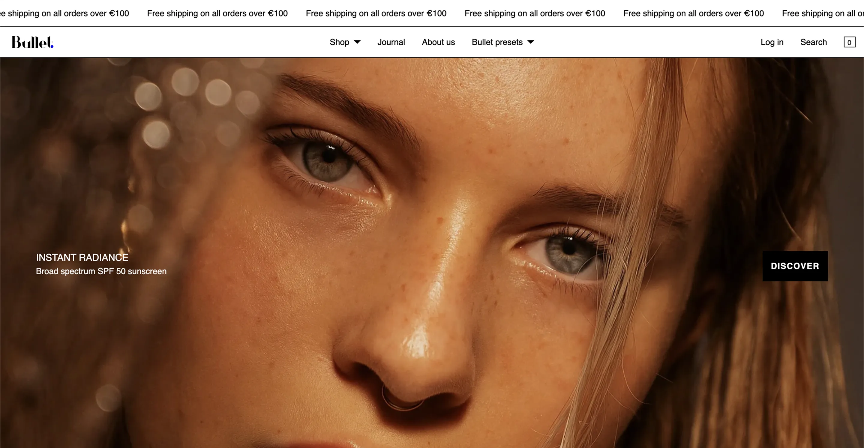 Bullet Shopify B2B theme