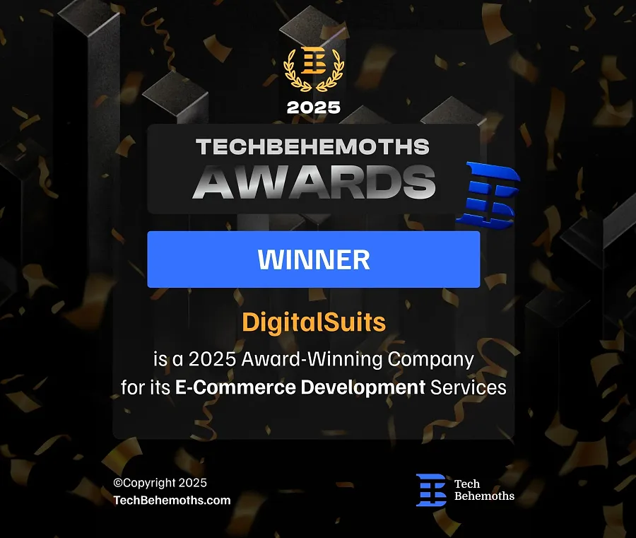 DigitalSuits has won the TechBegemoth 2025 award